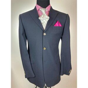 Burberry London 3Btn Navy "Bond Street" Mens Blazer Jacket 40 R e50